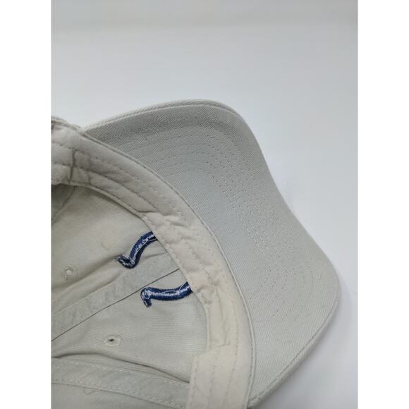NFL Football Indianapolis Colts Strapback Hat Embroidered Horseshoe Logo Beige - Picture 10 of 11